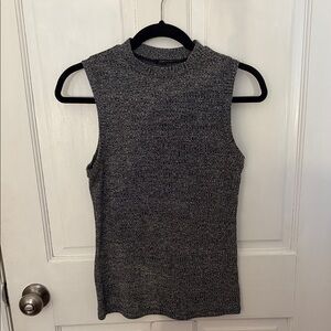 Dynamite Charcoal Sleeveless Tank Top